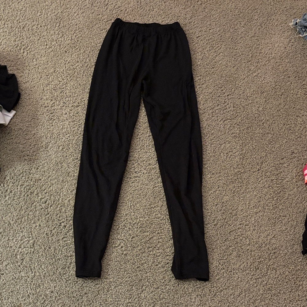 Agnes & Dora Kids Classic Black Leggings